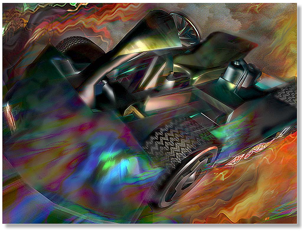 Hot Wheel Splash Screen, 3D Studio Max